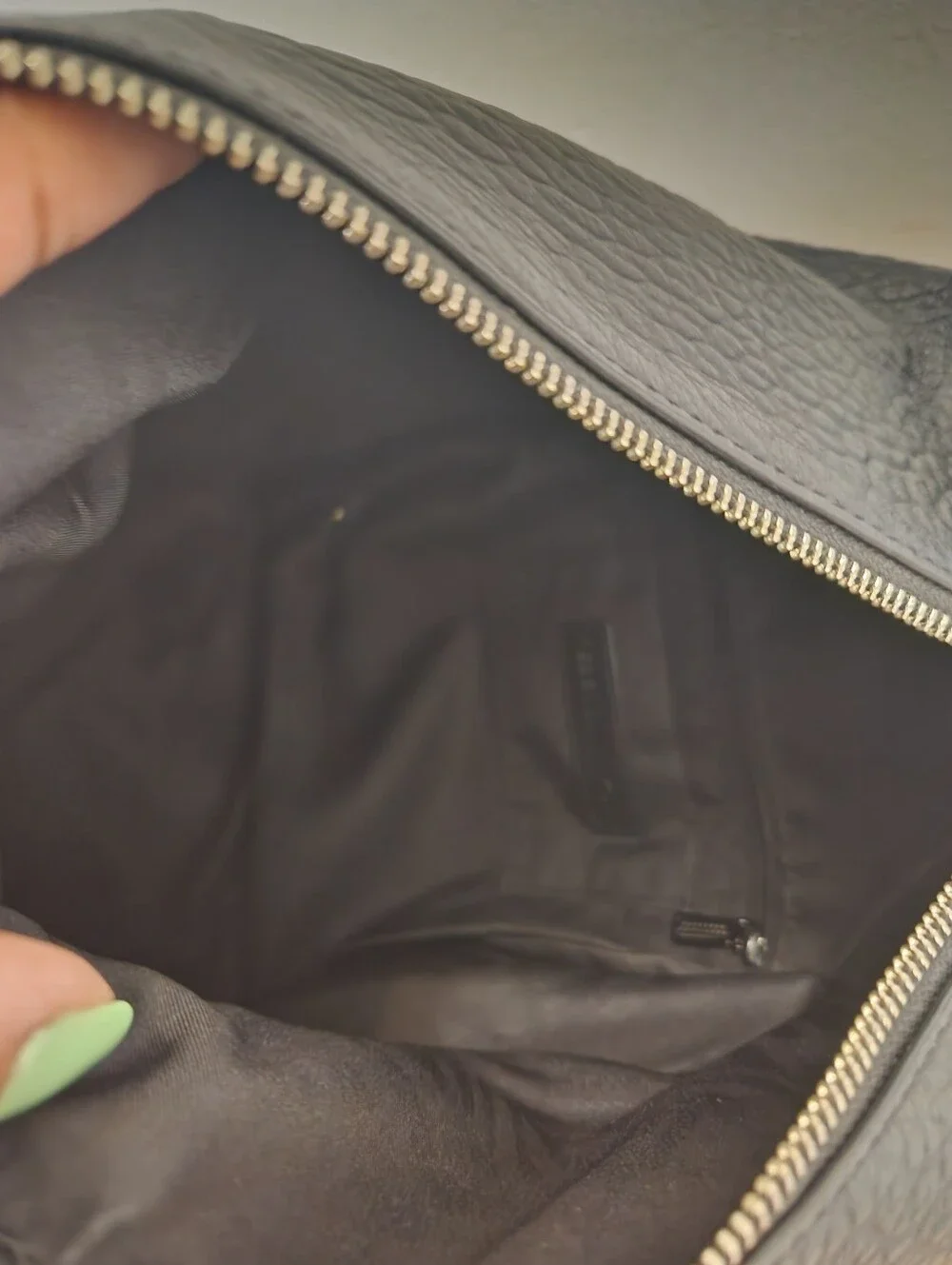 Rebecca Minkoff Pebbled Leather Backpack.